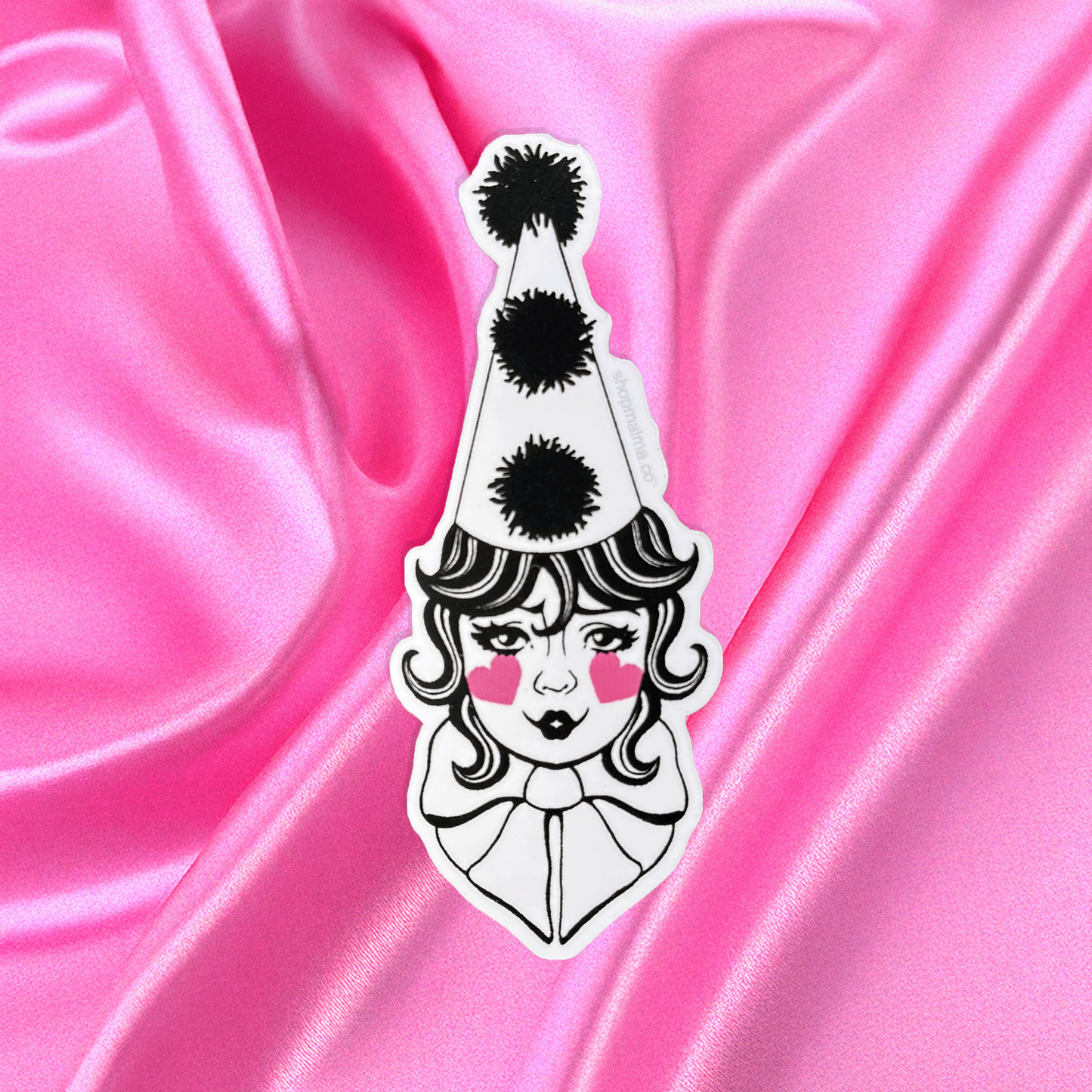 Love Clown Sticker