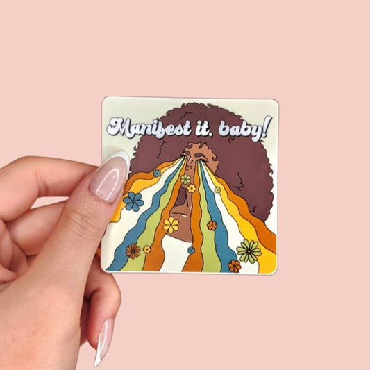 Manifest It Baby Sticker
